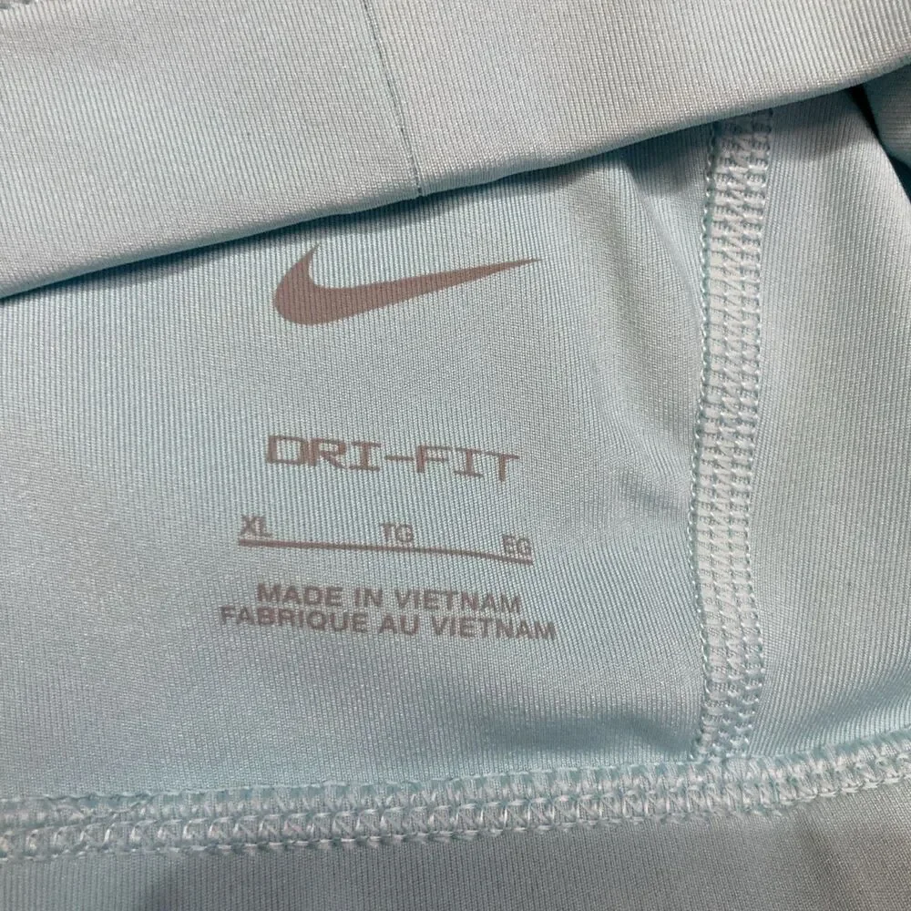 Women's Nike Medium Support Swoosh Sports Bra Size XL Blue